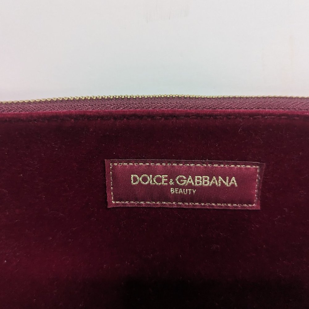 Dolce & Gabbana Velvet Beauty Bag
